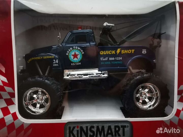 Машинка моделька мет Chevrolet Wrecker 1953