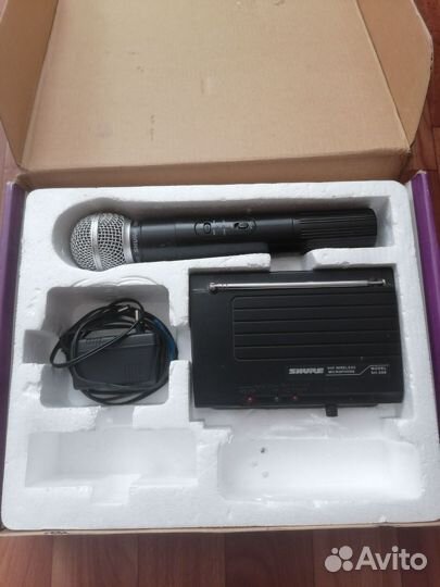 Радиомикрофон shure sm58