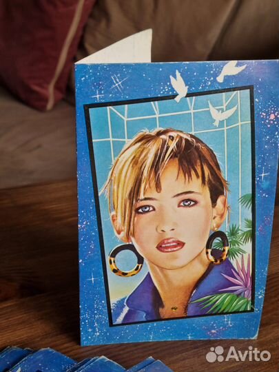 Винтажные открытки 80-х годов. Франция