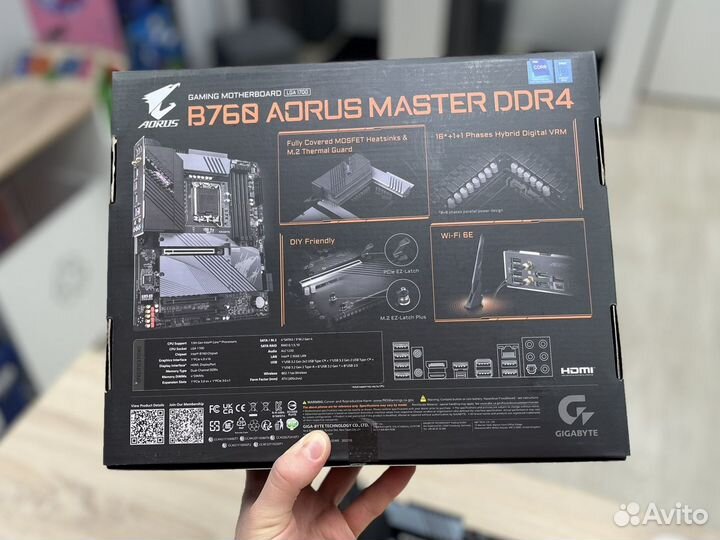 Идеальная Aorus B760 Master DDR4 (Скупка/Трейд-Ин)