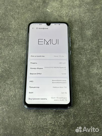 Honor 10 lite (3/64Gb)