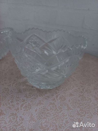 Хрустальная ваза