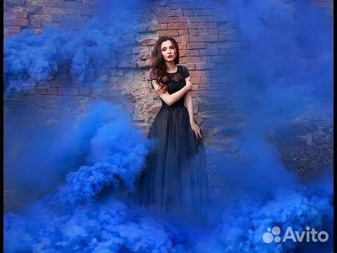 Ручной цветной дым smoking fountain