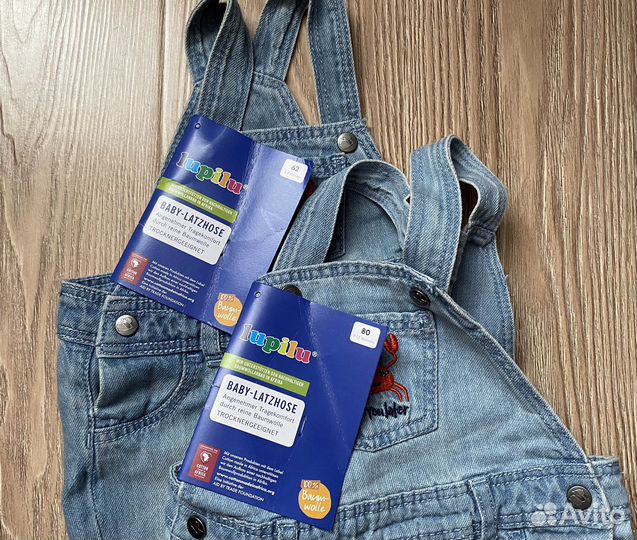 Джинсовый комбинезон новый шорты