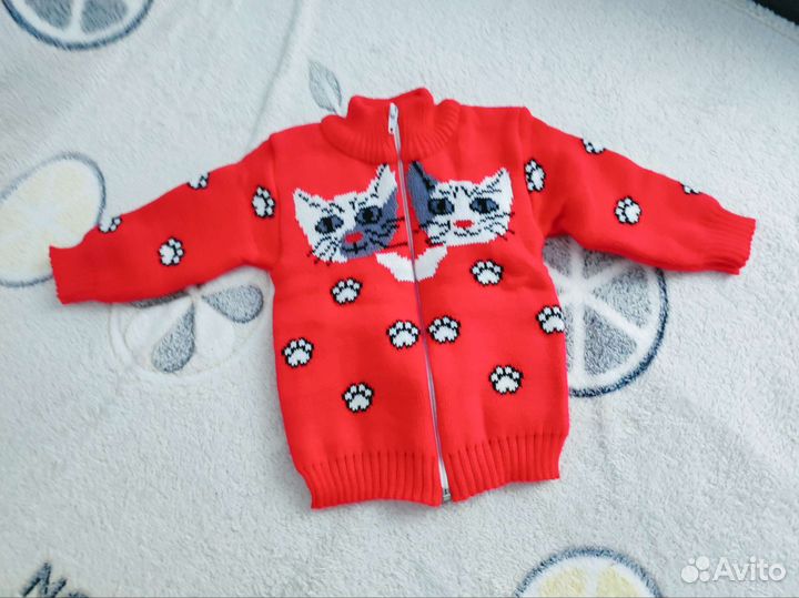 Костюм теплый для девочки. Новый