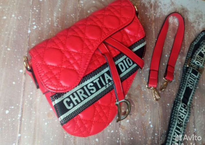 Новая сумка седло Christian Dior