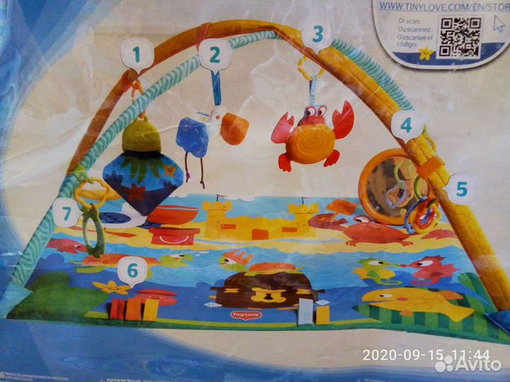 Развивающий коврик для малыша Tiny Love