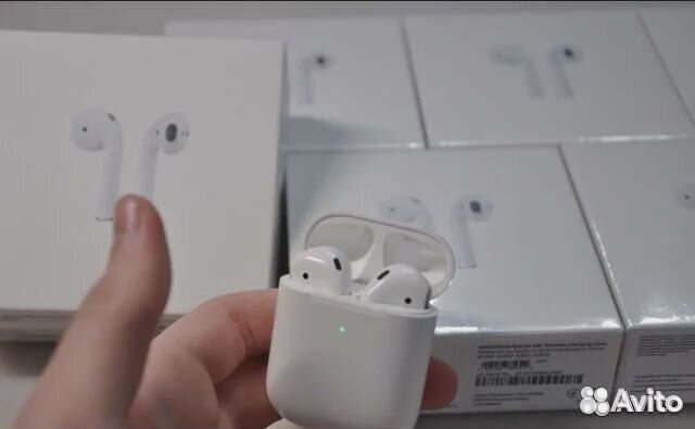 Airpods 2 + наушники Monster Beats в подарок