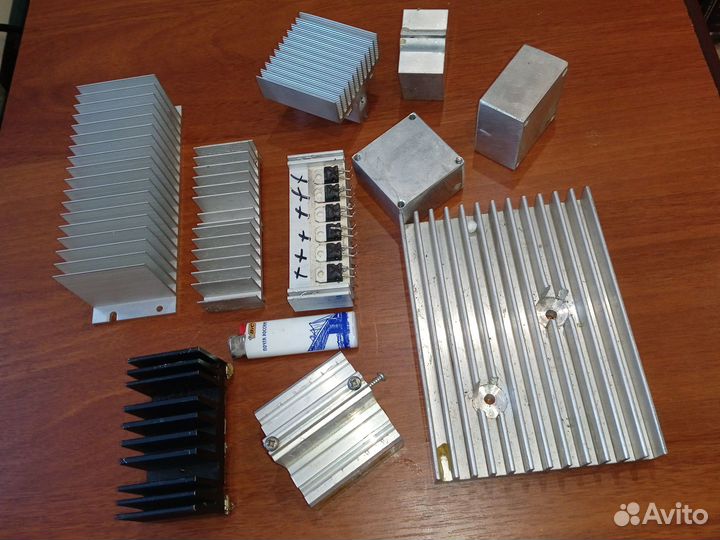 Набор радиаторов охлаждения для радиолюбителей