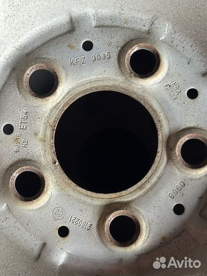 Диски штампованные r16 vito