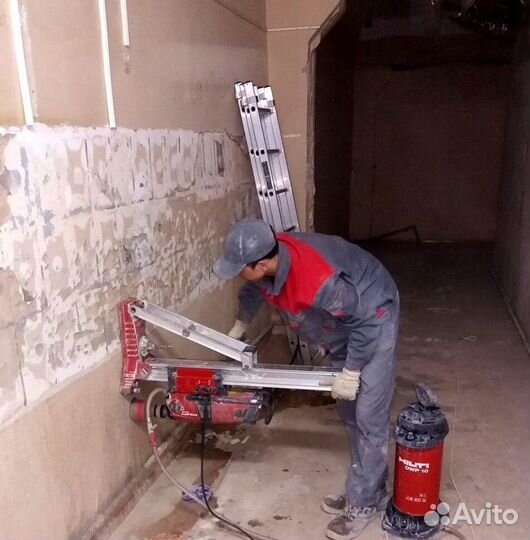 Алмазное бурение / Резка / Штробление