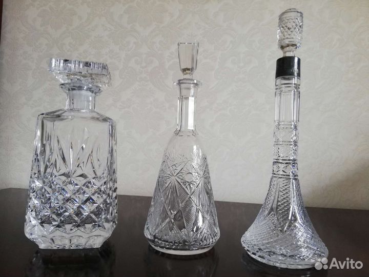 Графин Вазы стопки СССР