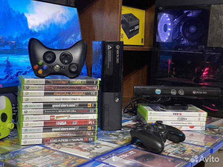 Xbox 360 500gb+ игры