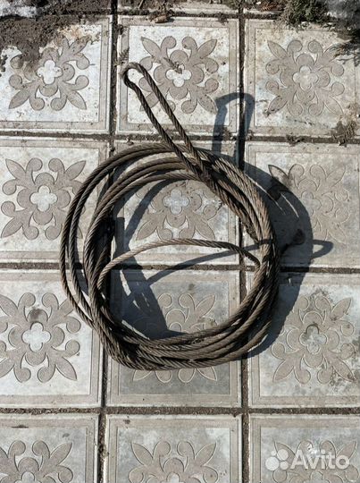 Трос буксировочный металлический