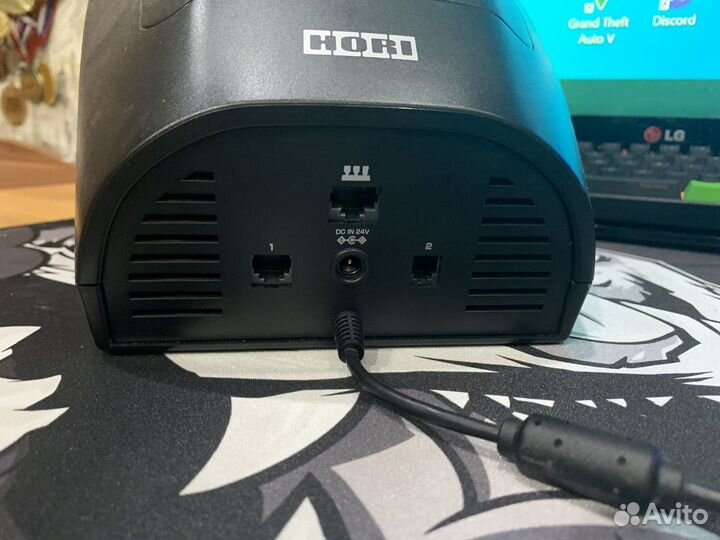 Игровой руль hori forse feedback rasing wheel DNX