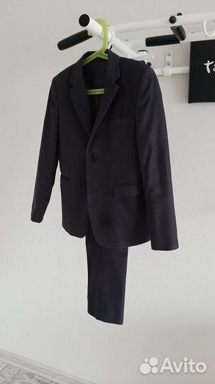 Школьный костюм серый