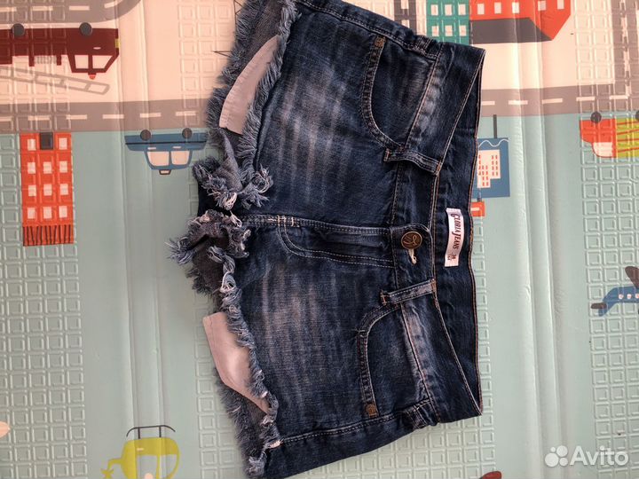 Шорты джинсовые