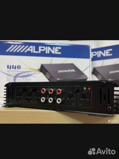 Усилитель 4х канальный Alpine (новый+гарантия)
