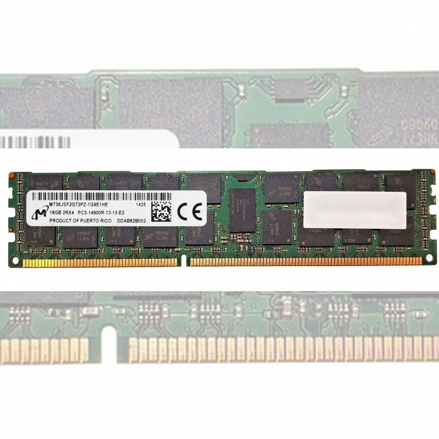 [MT36JSF2G72PZ-1G9E1HE] Оперативная Память Micron Mt36jsf2g72pz-1g9e1he