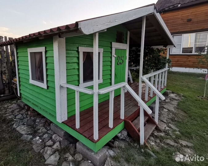 Игровой детский домик детская площадка