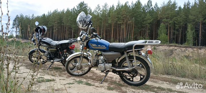 Мопед альфа 110 кубов