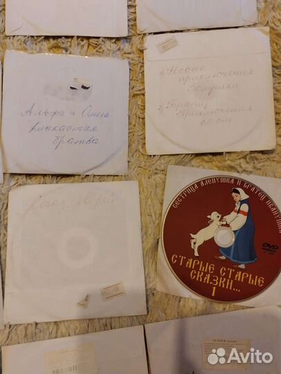 Dvd диски мультики Барби, Феи, Братц и др