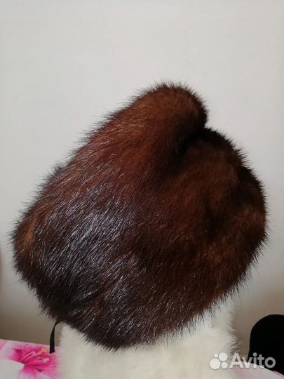 Шапка норковая женская