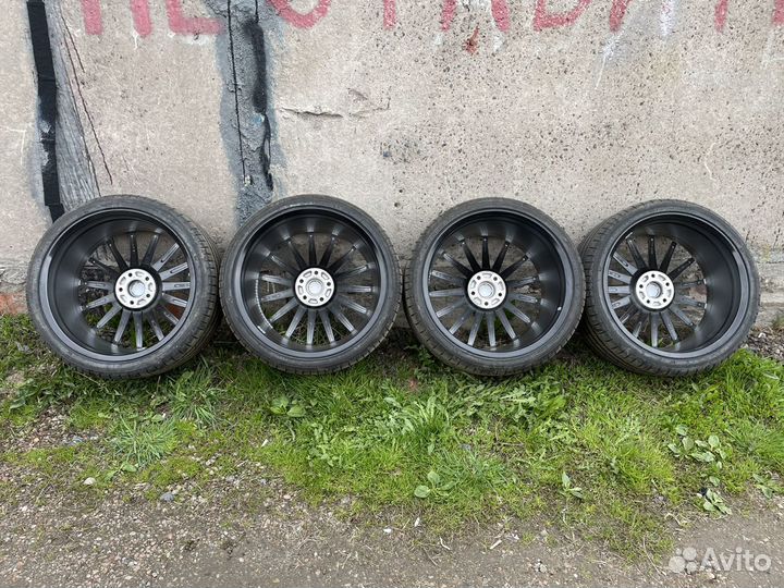 Разноширокие колёса BMW Mercedes