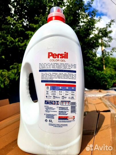 Гель для стирки persil 6л
