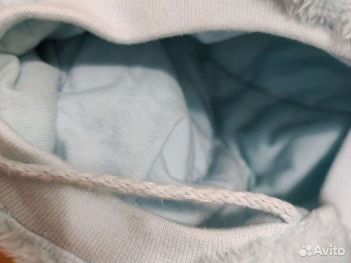 Шапка kerry зимняя с ушками 44р + манишка