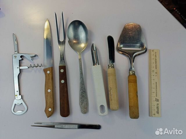 Ножи, Столовые приборы, штопор пакетом