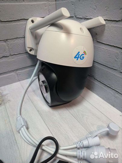 Камера видеонаблюдения уличная с симкартой 4G