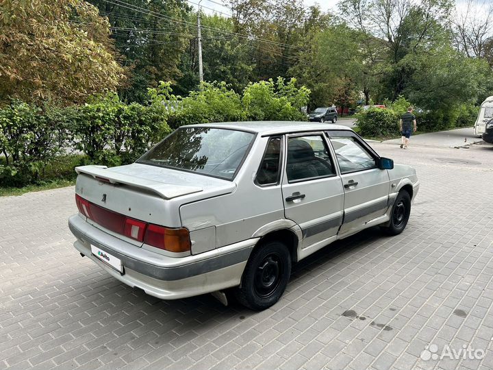 ВАЗ 2115 Samara 1.5 МТ, 2004, 99 000 км