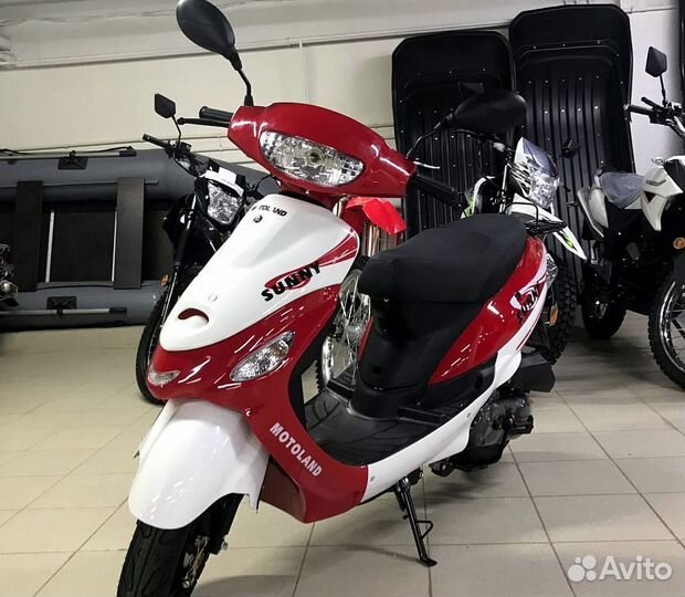 Скутер motoland (мотоленд) sunny sport tumen