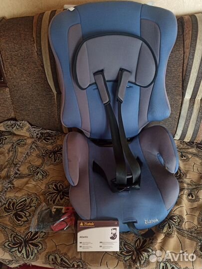 Детское автокресло 9 до 36 кг zlatek