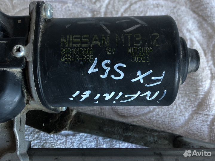 Трапеция дворников Infiniti FX30 S51 Гарантия