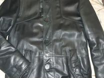 Кожаная куртка (на меху) 48-50