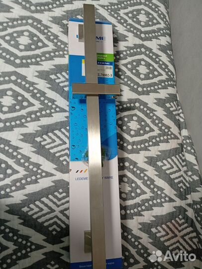 Душевая стойка(штанга) нерж.сталь