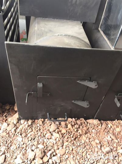 Печь из трубы 426. Горизонтальная