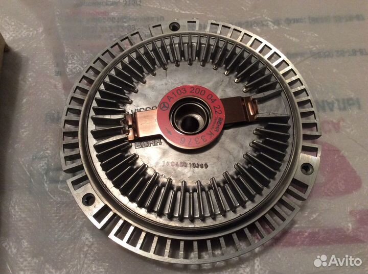 Виско-муфта вентилятора мерседес Е-124 Е-210.S-12