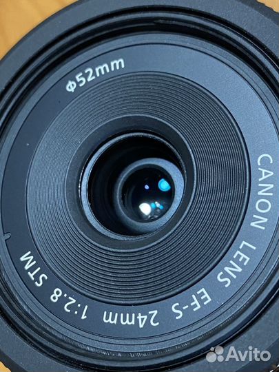 Объектив canon ef s 24mm f 2.8 stm