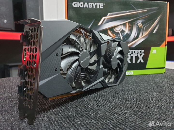 Видеокарта Gigabyte RTX 2060 windforce 6Gb