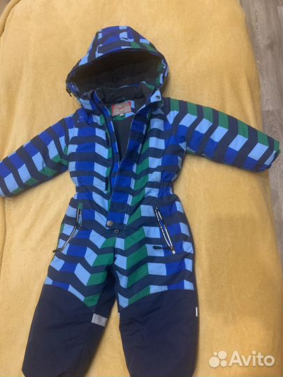 Зимний комбинезон для мальчика 92
