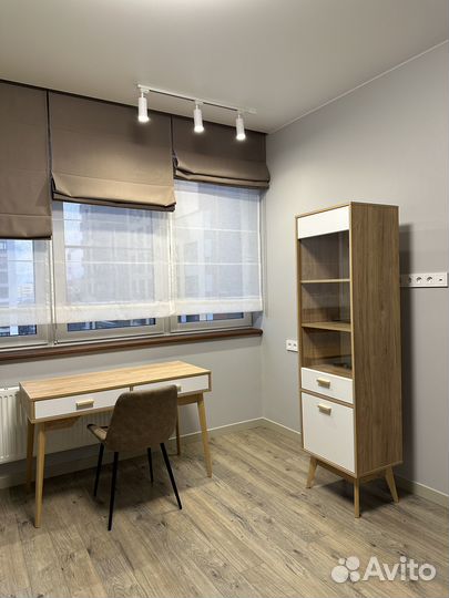 Римские шторы трехполосные на большое окно