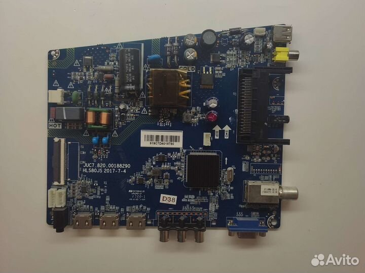 Майн JUC7. 820. 00188290 hls80js 2017-7-4