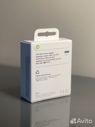 Зарядка на айфон iPhone 20w блок оригинал