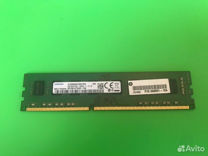 Samsung 8GB DDR3 1600 Mhz ддр3 8гб ддр3 PC3 PC3L