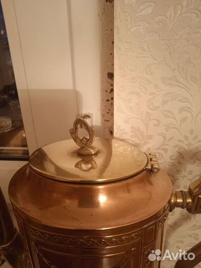 Медный кофейник