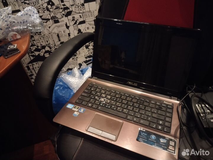 Ноутбук asus k43s