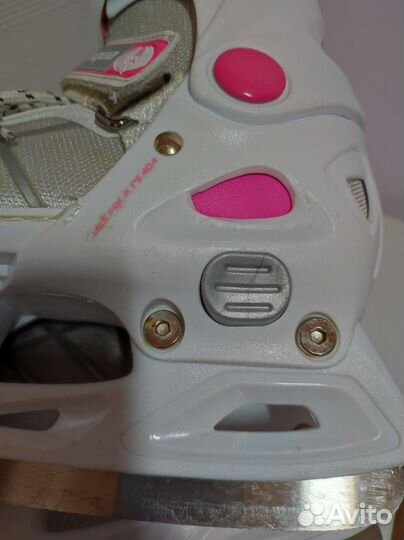 Коньки ледовые размер 33-36